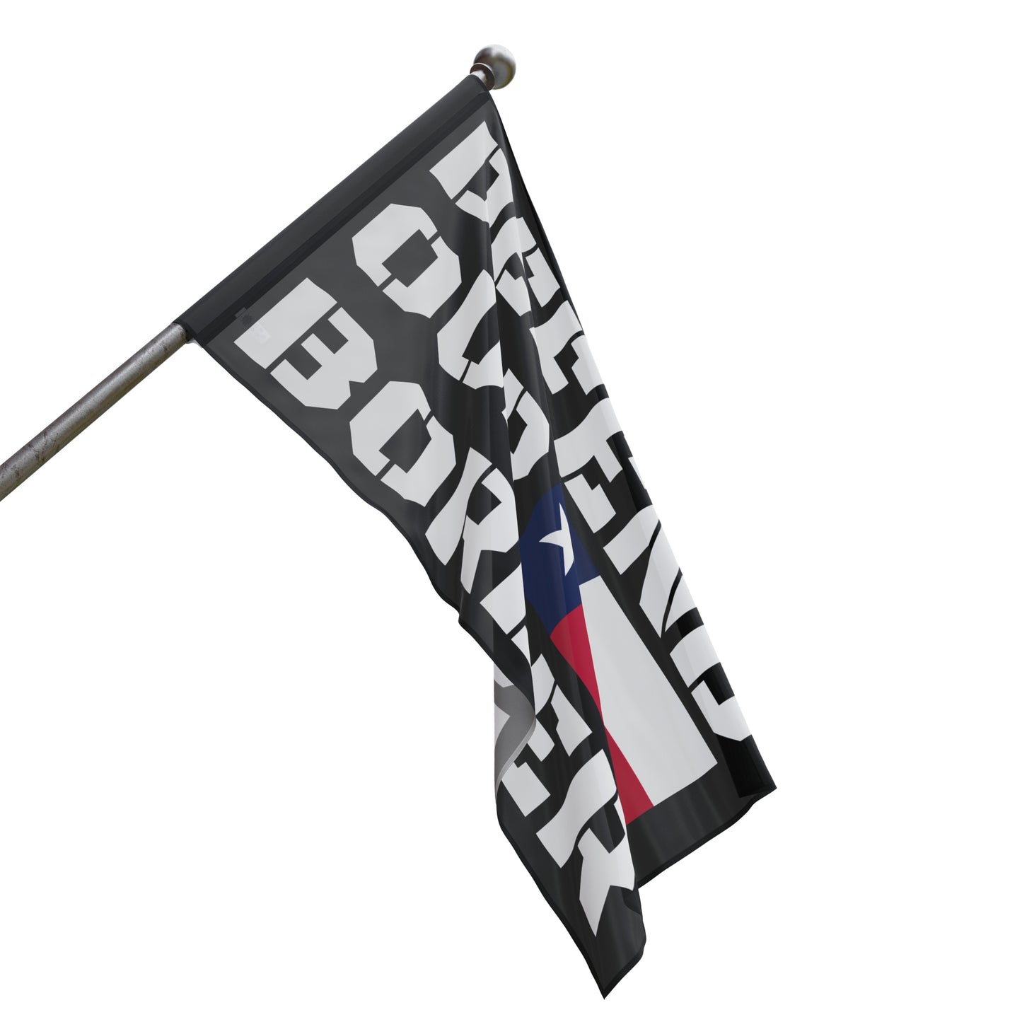 Defend our Border Texas Strong High Definition Print Outdoor indoor Flag