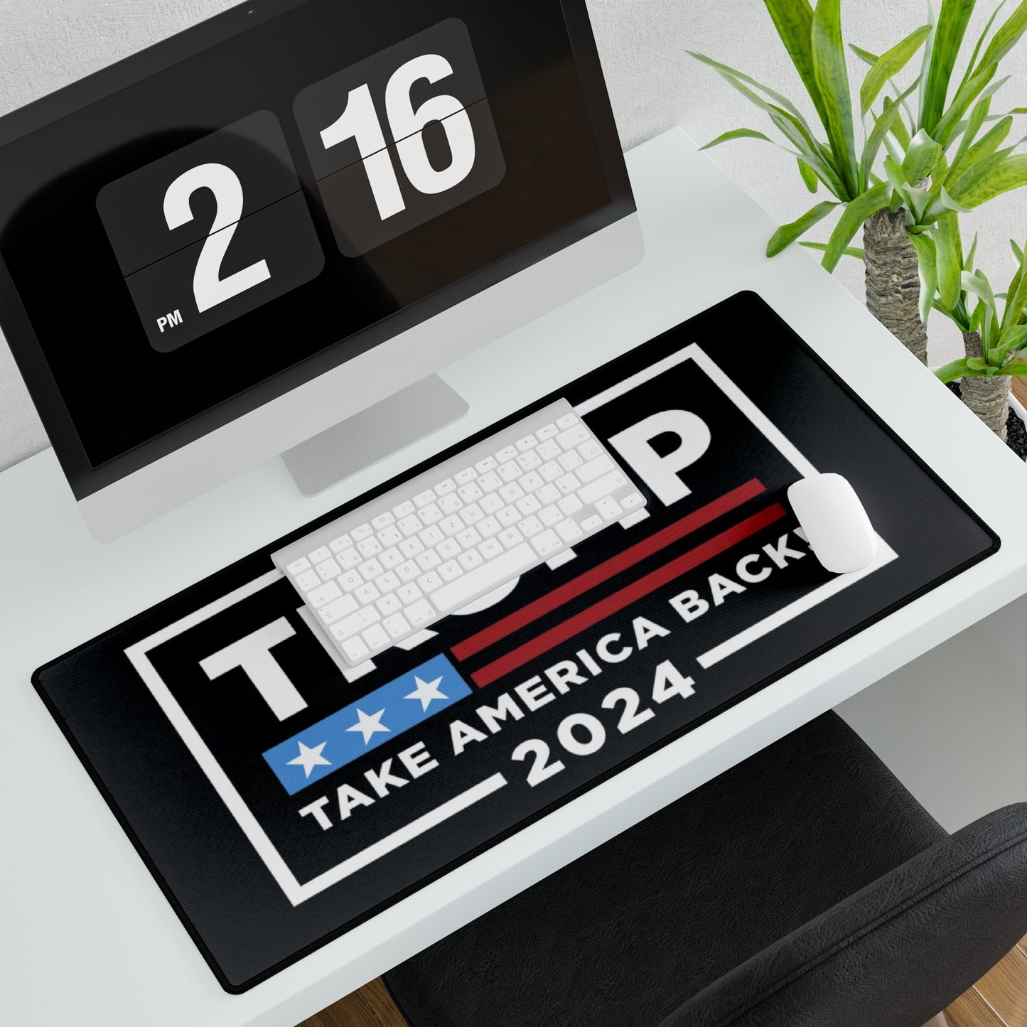 Trump Take America Back MAGA High Definition American Desk Mats Mousepad