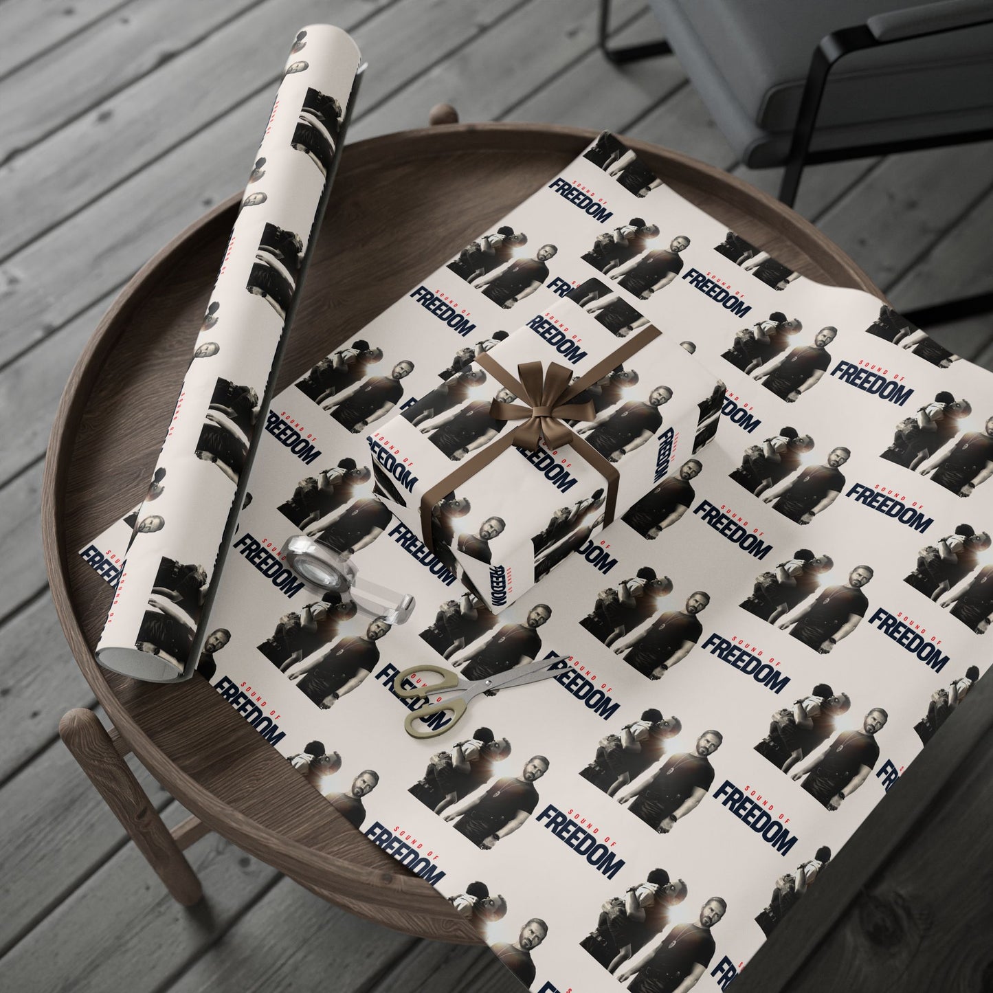 Sound of Freedom Movie Birthday Gift Present Wrapping Paper