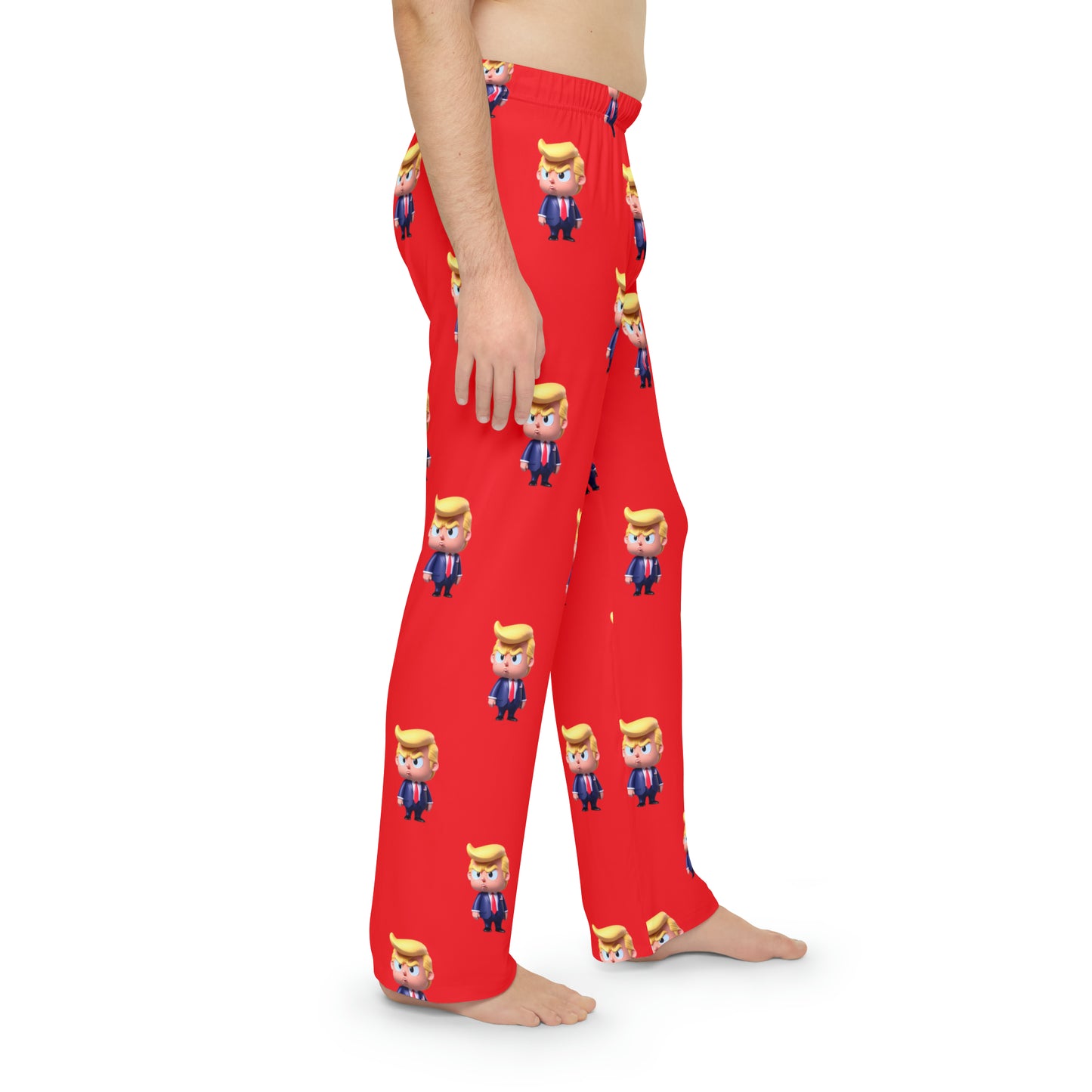 Little Trump Take America Back Herren-Pyjamahose aus Polyester, bequem
