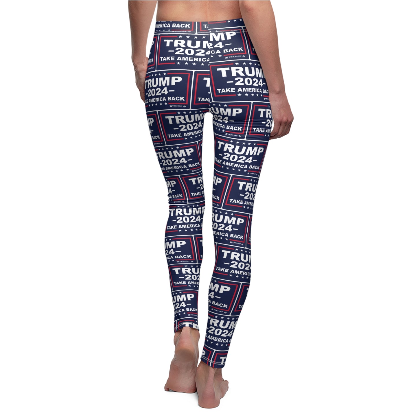 Trump 2024 Take America Back Freizeit-Leggings für Damen