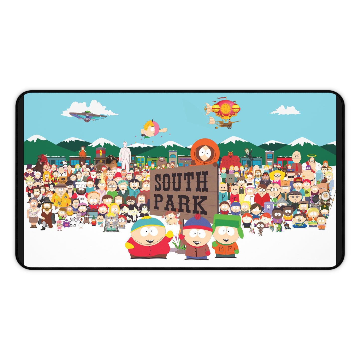 South Park All Characters High Definition PC PS Video Game Desk Mat Mousepad