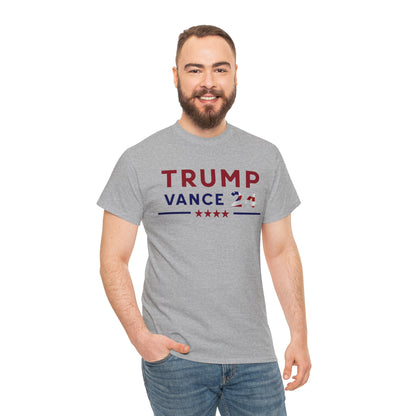 Trump Vance 24 MAGA Unisex Heavy Cotton Tee