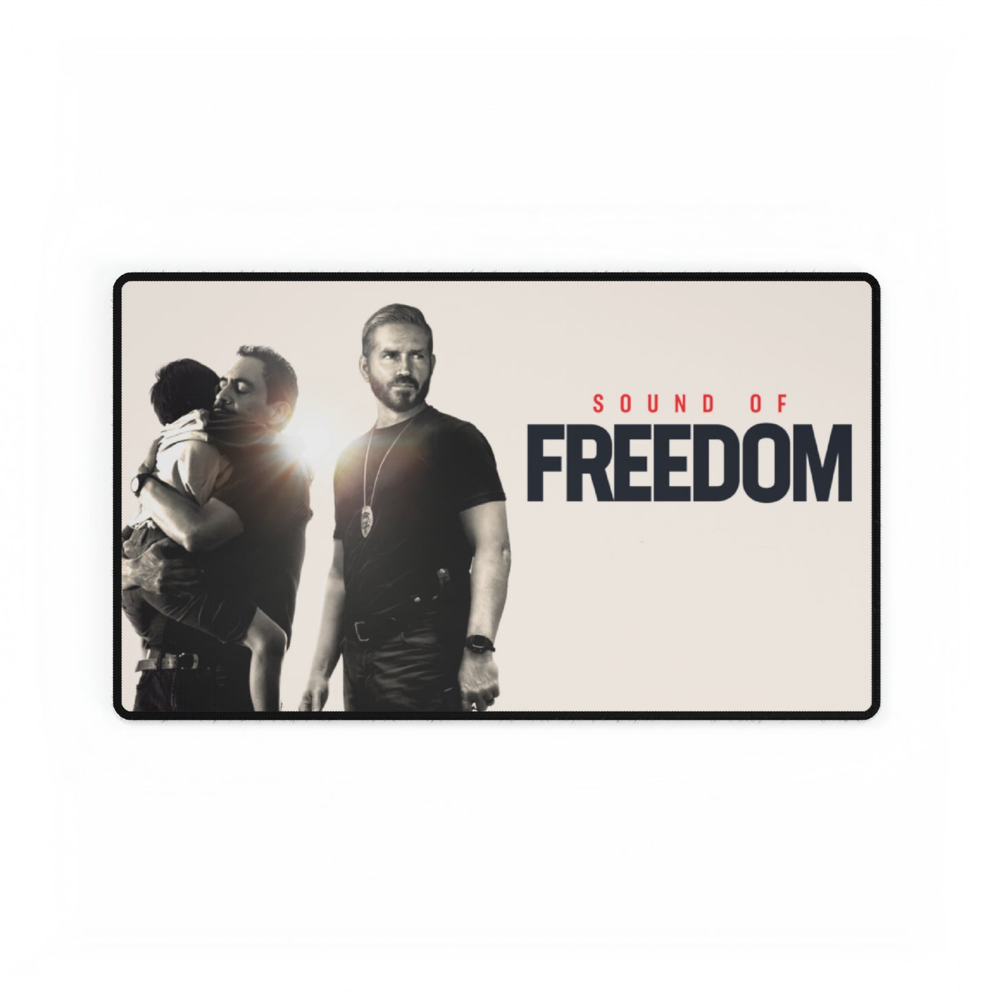 Sound of Freedom Stop Child Trafficking MAGA American Desk Mats Mousepad