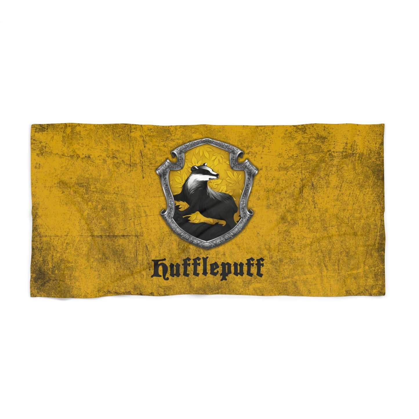 Hufflepuff Hogwarts House Potter Jumbo Soft Beach Towel