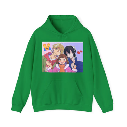 Buddy Daddies Anime Cartoon Unisex Heavy Blend Kapuzenpullover