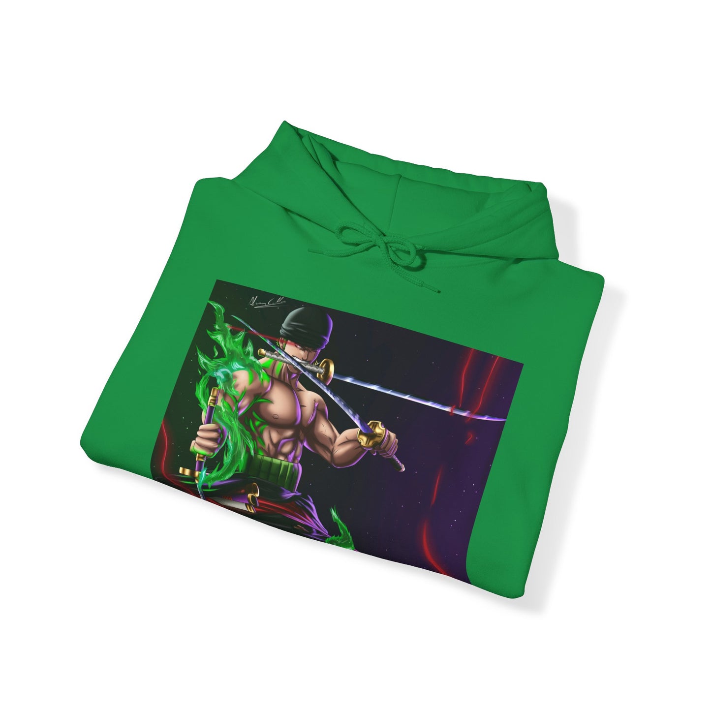 Roronoa Zoro One Piece Anime Cartoon Unisex Heavy Blend Kapuzenpullover