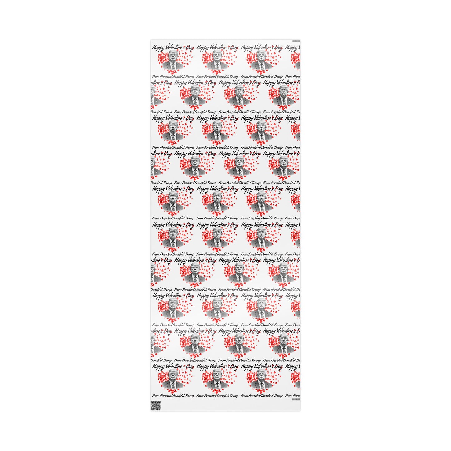 Happy Valentine's Day From President Valentine's Present Gift Love Wrapping Papers