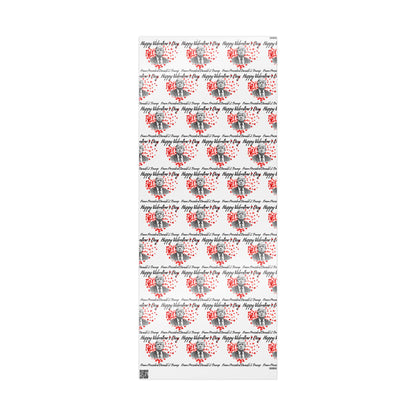 Happy Valentine's Day From President Valentine's Present Gift Love Wrapping Papers