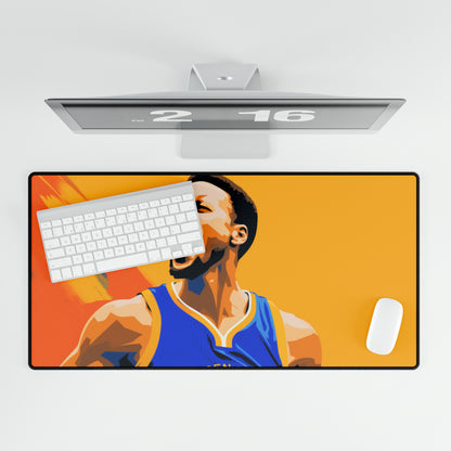 Steph Curry Golden State Warriors High Definition Schreibtischunterlage Curry Mousepad