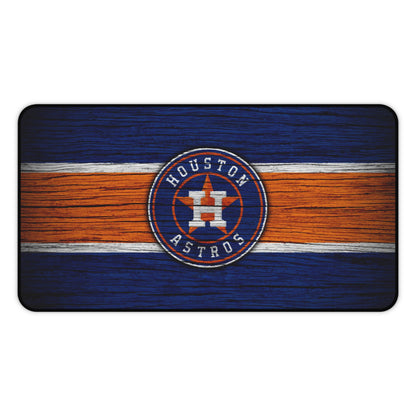 Houston Astros Holzoptik MLB Baseball High Definition Print Schreibtischunterlage Mousepad