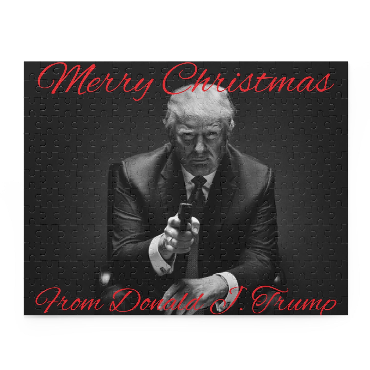 Frohe Weihnachten von Donald J. Trump Puzzle