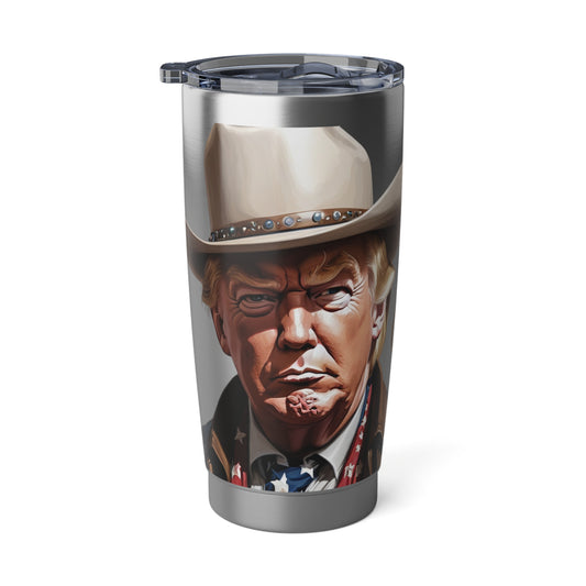 Make America Country Again Cowboy Trump Stainless Vagabond 20oz Tumbler