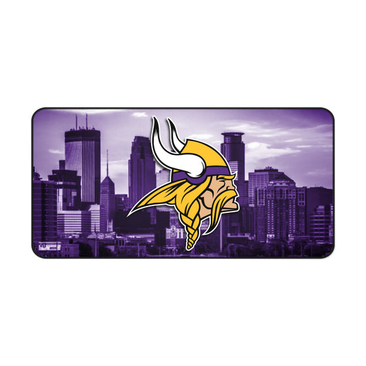 Minnesota Vikings Cityscape logo NFL Football High Definition Print PC Desk Mat Mousepad