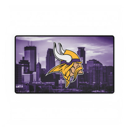 Minnesota Vikings Cityscape logo NFL Football High Definition Print Desk Mat Mousepad