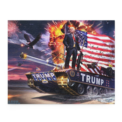 Trump der Krieger-Puzzle