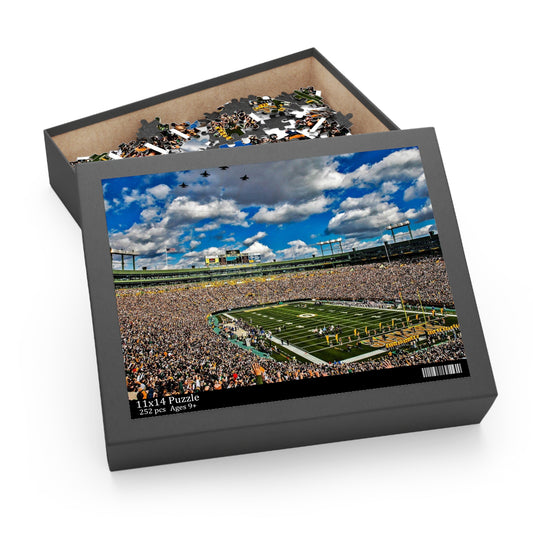 Lambeau Field Puzzle (252 Teile) Football-Spiel der Green Bay Packers NFL Stadium