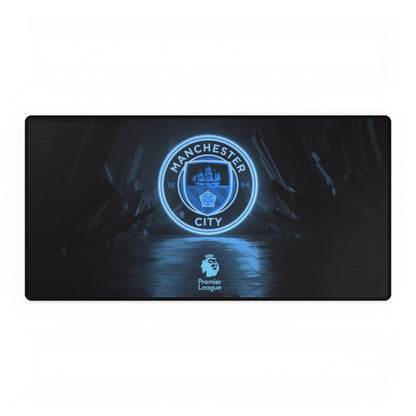 Manchester City Premier League Soccer Futbol High Definition Schreibtischunterlage Mousepad