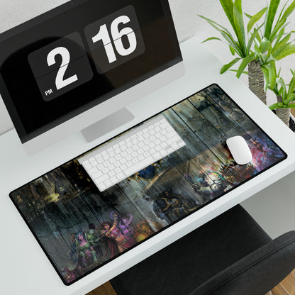 WoW Warcraft Alliance Woodgrain look High Definition PC PS Video Game Desk Mat Mousepad