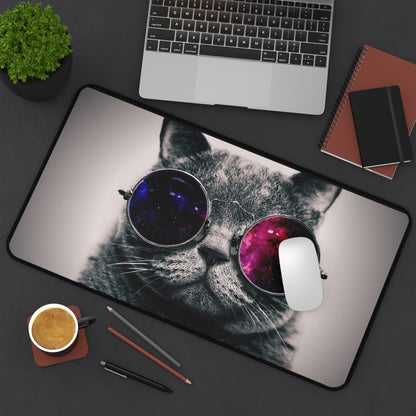 Cool Cat High Definition Educational Office Home Decor Desk Mat Mousepad