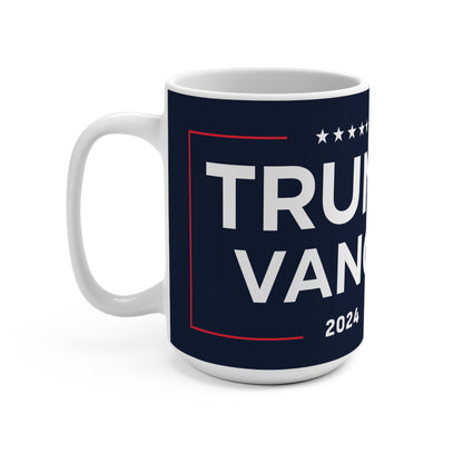 Trump Vance 2024 Jumbo Ceramic Coffee Mug 15oz MAGAGA