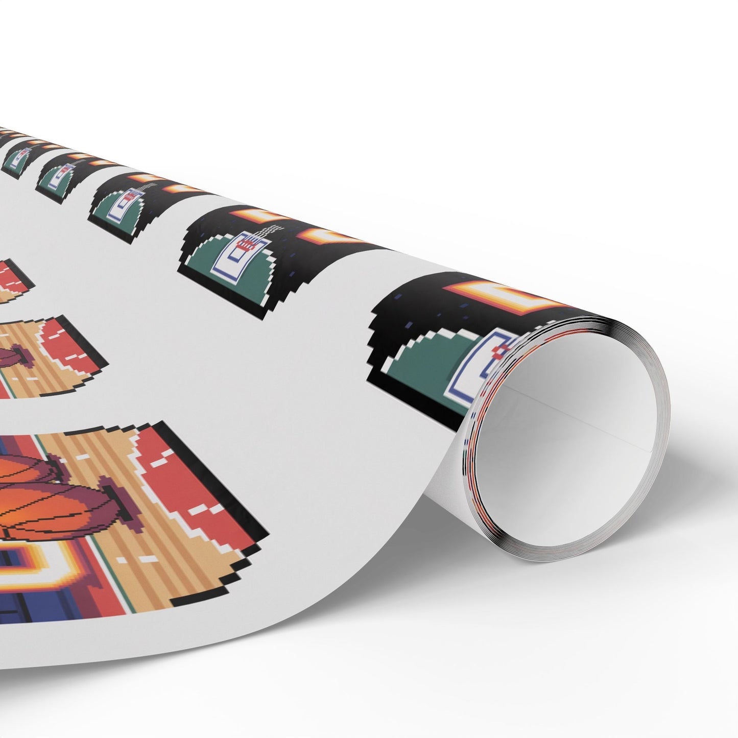 67 Funny Basketball Meme Wrapping Papers - Christmas Santa Cartoon Funny Meme, Gift Wrap, Theme, Holiday Gift Present