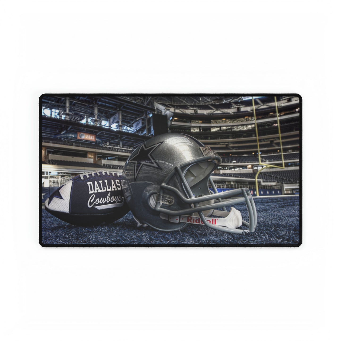 Dallas Cowboys Helmet NFL Football High Definition Desk Mat Mousepad