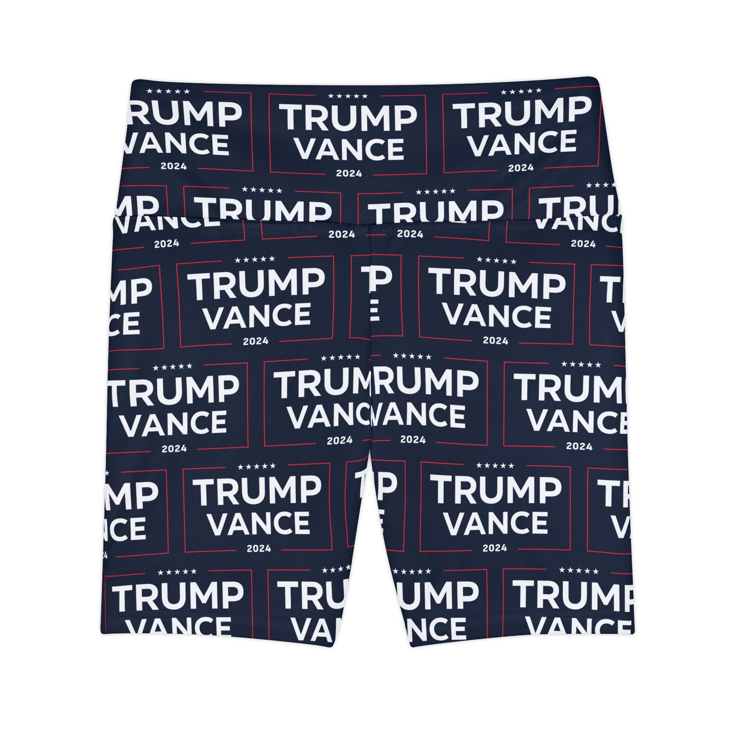 Trump Vance 24 Summer Rally BBQ Party Women's Workout Bike Comfy Shorts