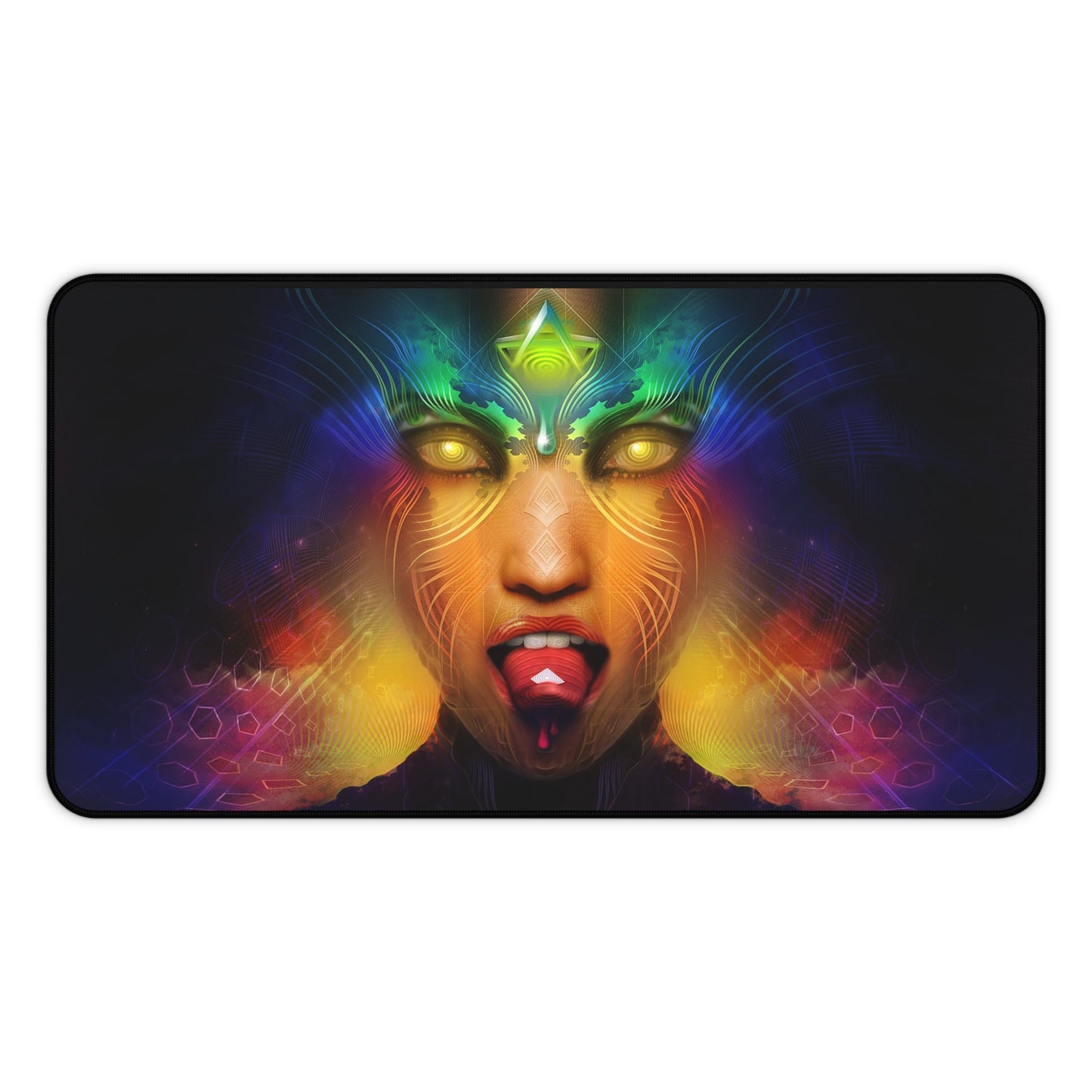 Trippy Acid High Definition Game Home Video Game PC PS Desk Mat Mousepad