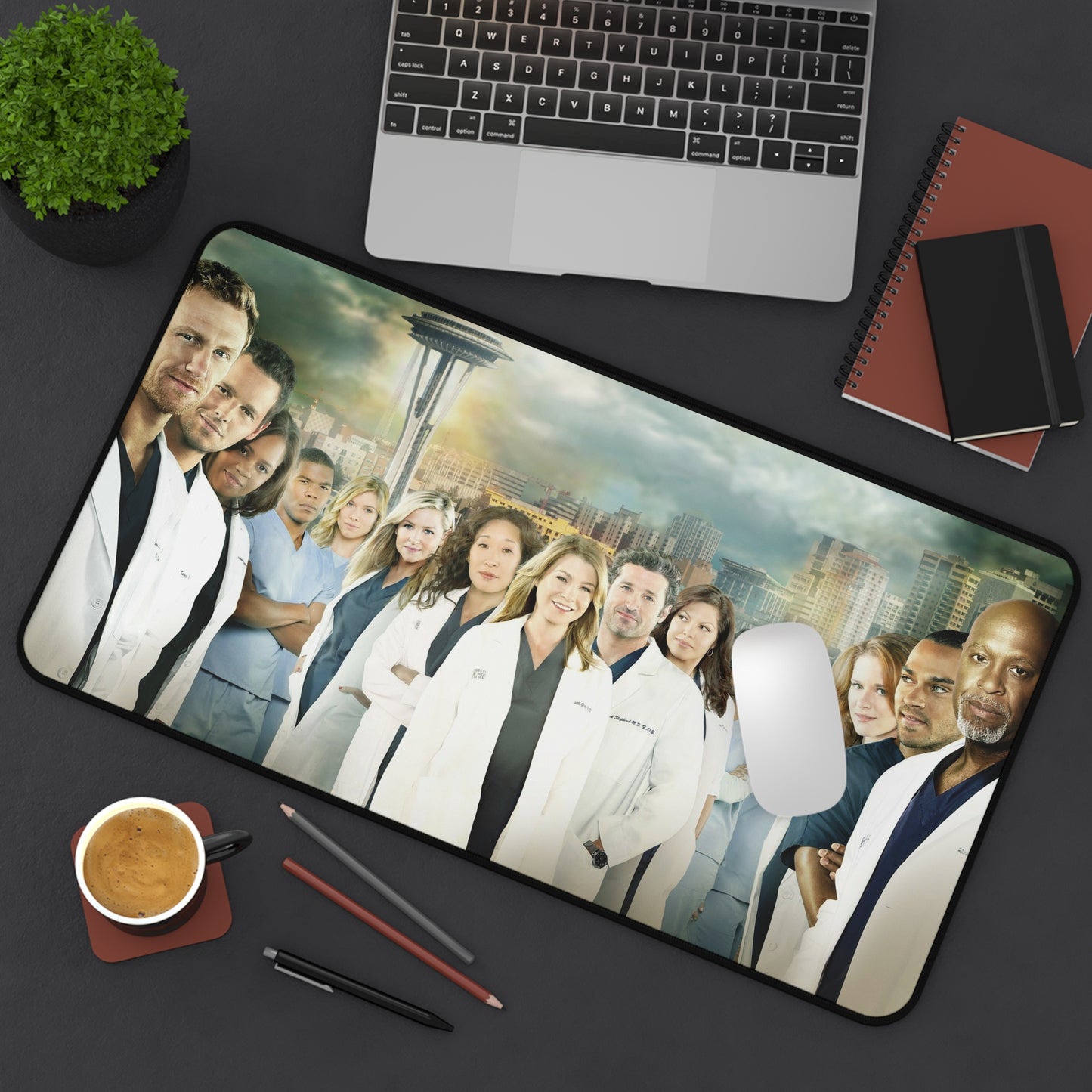 Greys Anatomy Show PC PS High Definition Video Game Desk Mat Mousepad