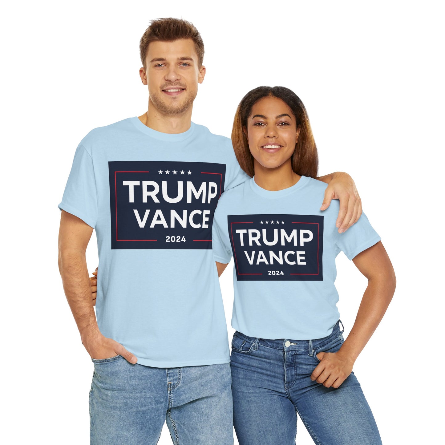 Trump Vance 24 MAGA Unisex Heavy Cotton Tee