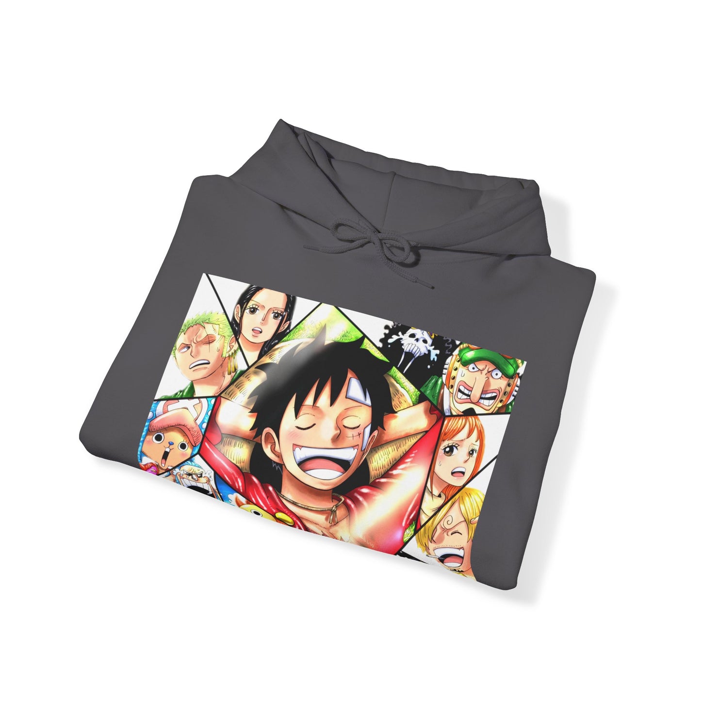 One Piece Monkey Luffy Jimbei Nico Nami Unisex Heavy Blend Hooded Sweatshirt