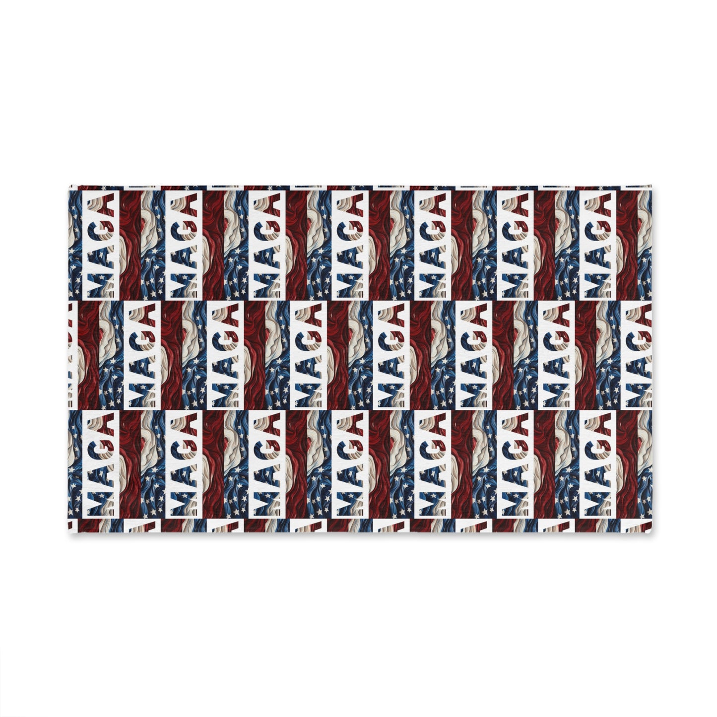 MAGA Red white and blue American Kitchen Bathroom Soft Hand Towel