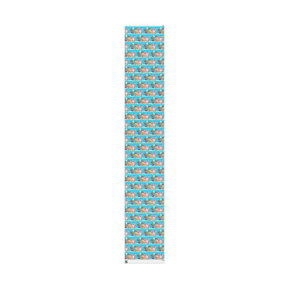 SpongeBob SquarePants Main Characters Birthday High Def Gift Wrapping Paper