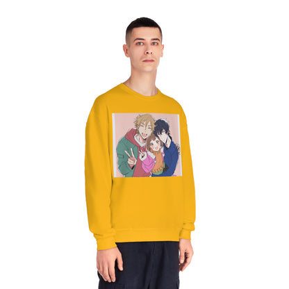 Buddy Daddies Anime Cartoon Unisex NuBlend® Crewneck Sweatshirt