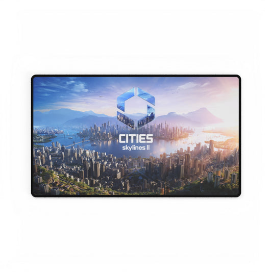 Cities Skylines 2 High Definition Online PC PS Large Video Game Desk Mat Mousepad