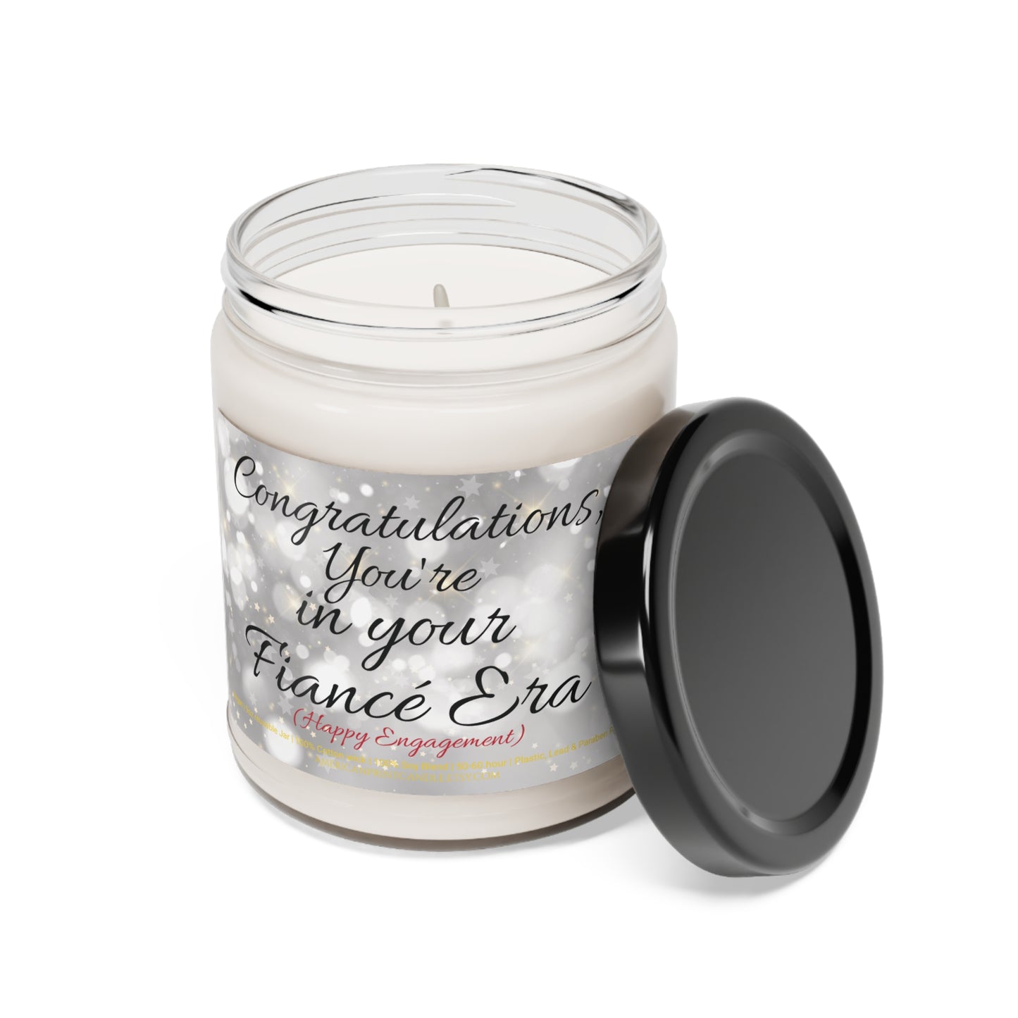 Congratulations You're in your Fiancé Era Scented Soy Candle Valentine's Day 9oz Engagement Gift