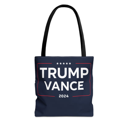 Trump Vance 24 MAGA Rally Durable Heavy Duty Tote Bag