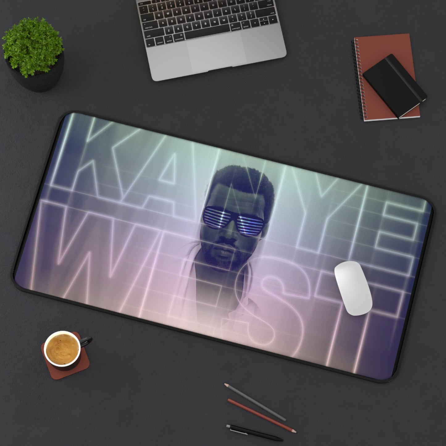 Kayne West Art High Definition Home Video Game PC PS Desk Mat Mousepad