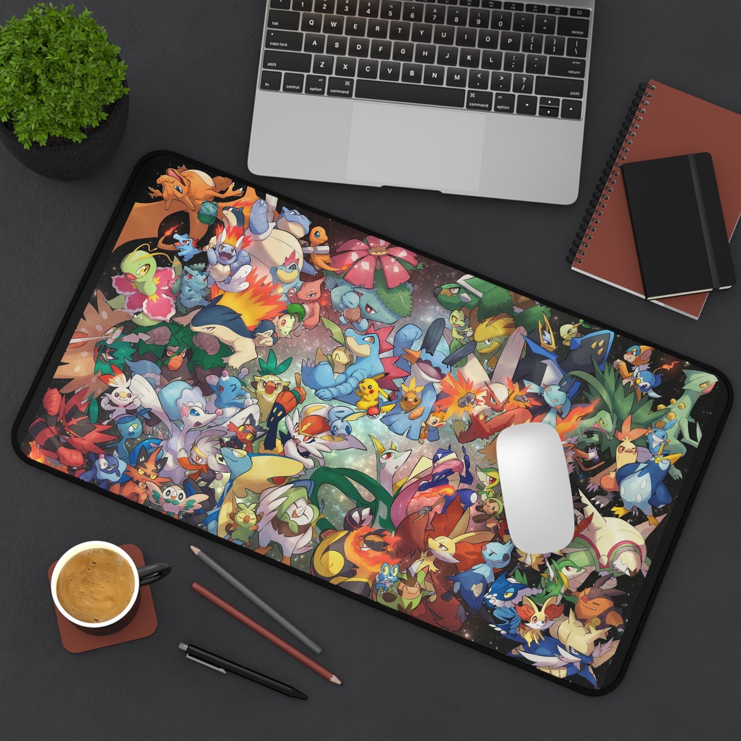 Pokemon all characters Anime Manga Cartoon High Definition PC Desk Mat Mousepad