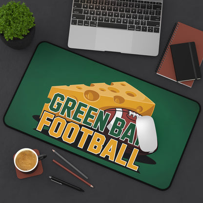 Green Bay Football High Definition Print Non Slip Desk Mat Office Home Mouse Pad
