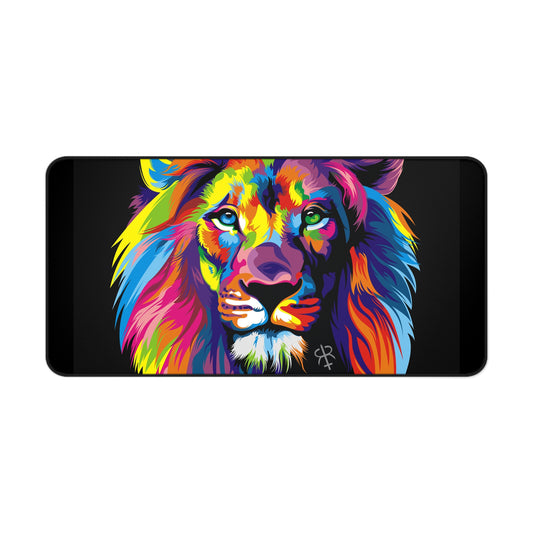 Rainbow lion Art High Definition Game Home Video Game PC PS Desk Mat Mousepad