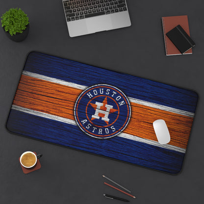 Houston Astros Holzoptik MLB Baseball High Definition Print Schreibtischunterlage Mousepad