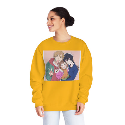 Buddy Daddies Anime Cartoon Unisex NuBlend® Crewneck Sweatshirt