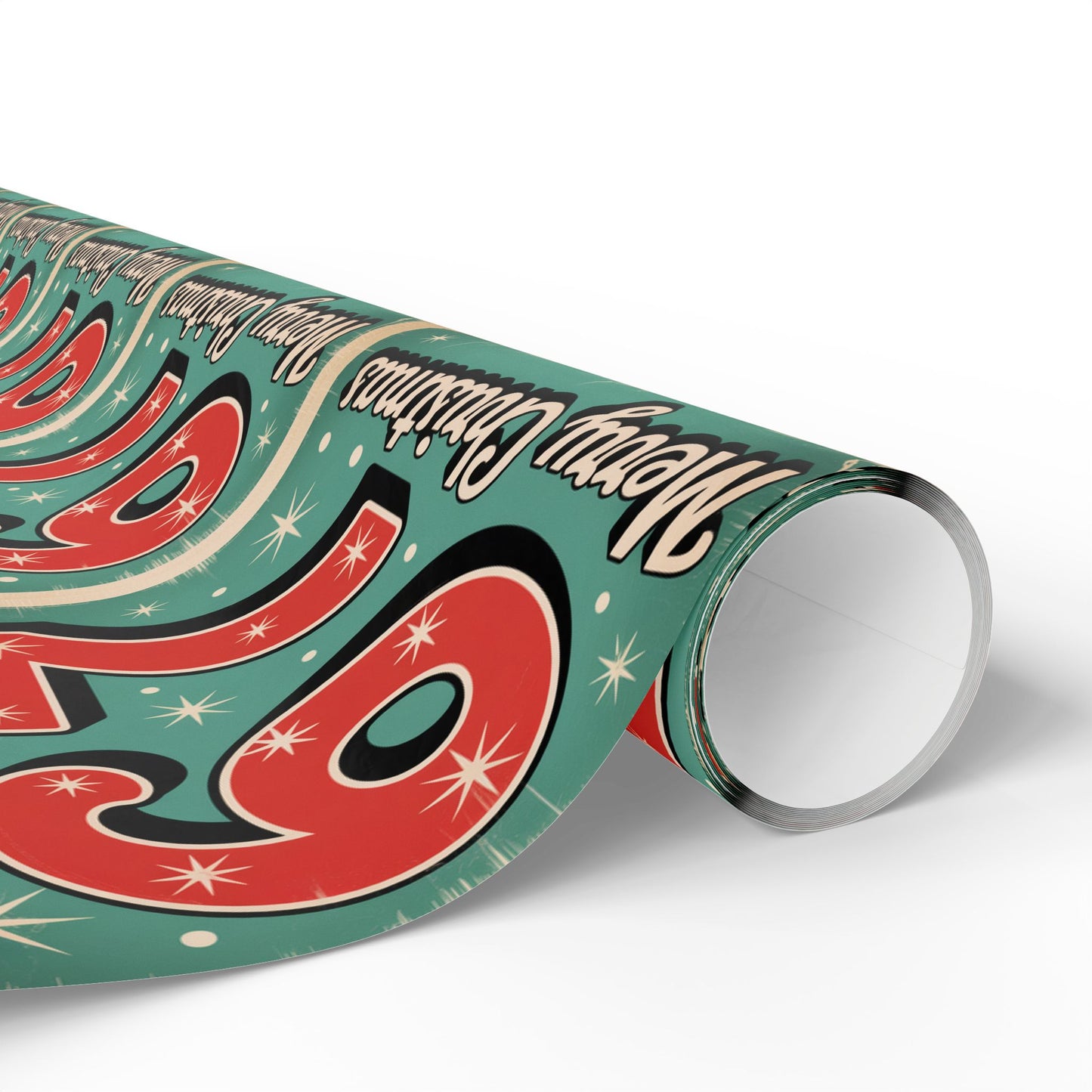 67 Merry Christmas Vintage look meme Wrapping Papers - Santa Cartoon Funny Gift Wrap, Holiday Present, Six Seven