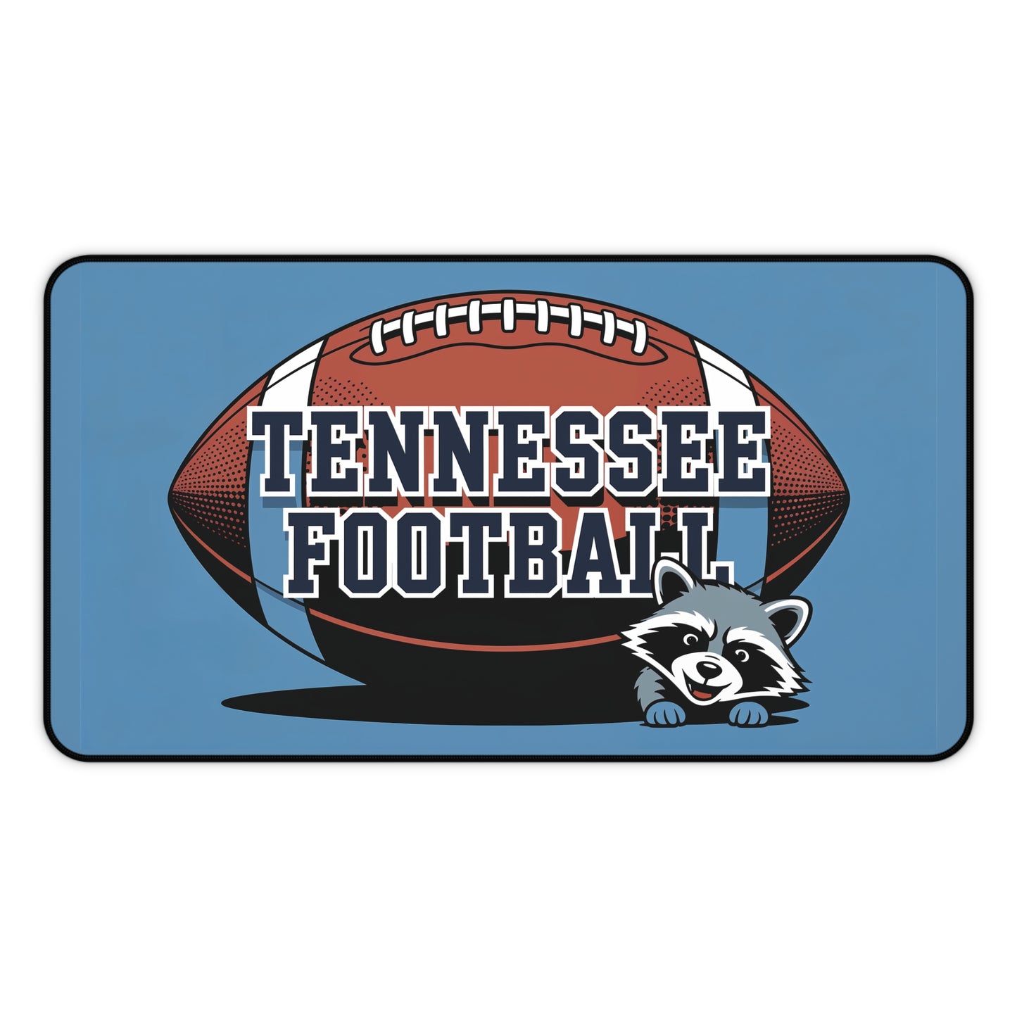 Tennessee Football High Definition Print Non Slip Desk Mat Office Home Mouse Pad Sports Fan Gift Ultra Smooth Surface Rubber Backing