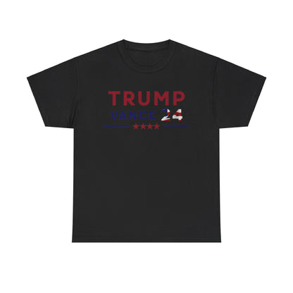 Trump Vance 24 MAGA Unisex Heavy Cotton Tee