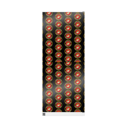 United States Marine Corp High Definition Birthday Gift Present Holiday Wrapping Paper Graduation America Military