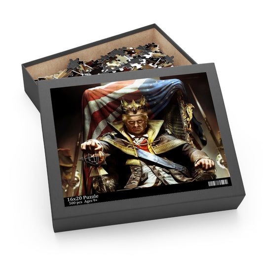 Trump The King Emperor America 252 oder 500 Teile Puzzle
