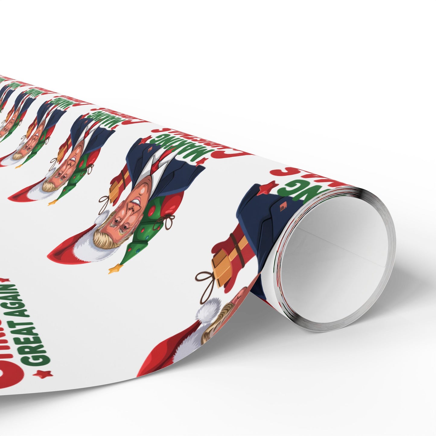 "Making Christmas Great Again" Trump Christmas Wrapping Paper